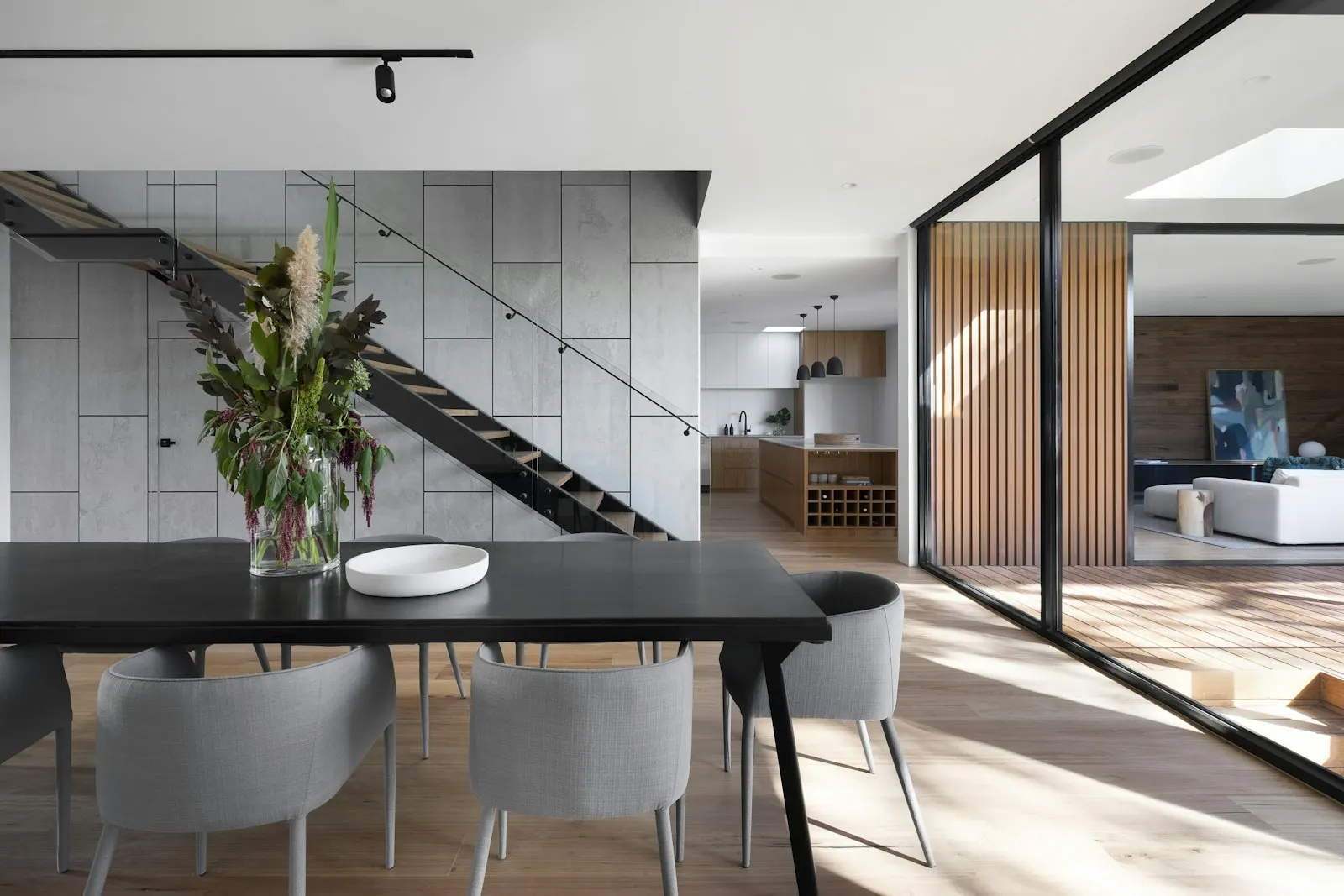Terrace House — visual konsep architecture + interior